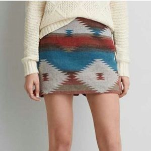American Eagle Blanket Skirt NWOT
